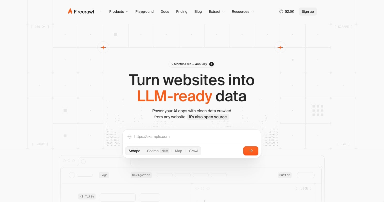 Firecrawl web scraper