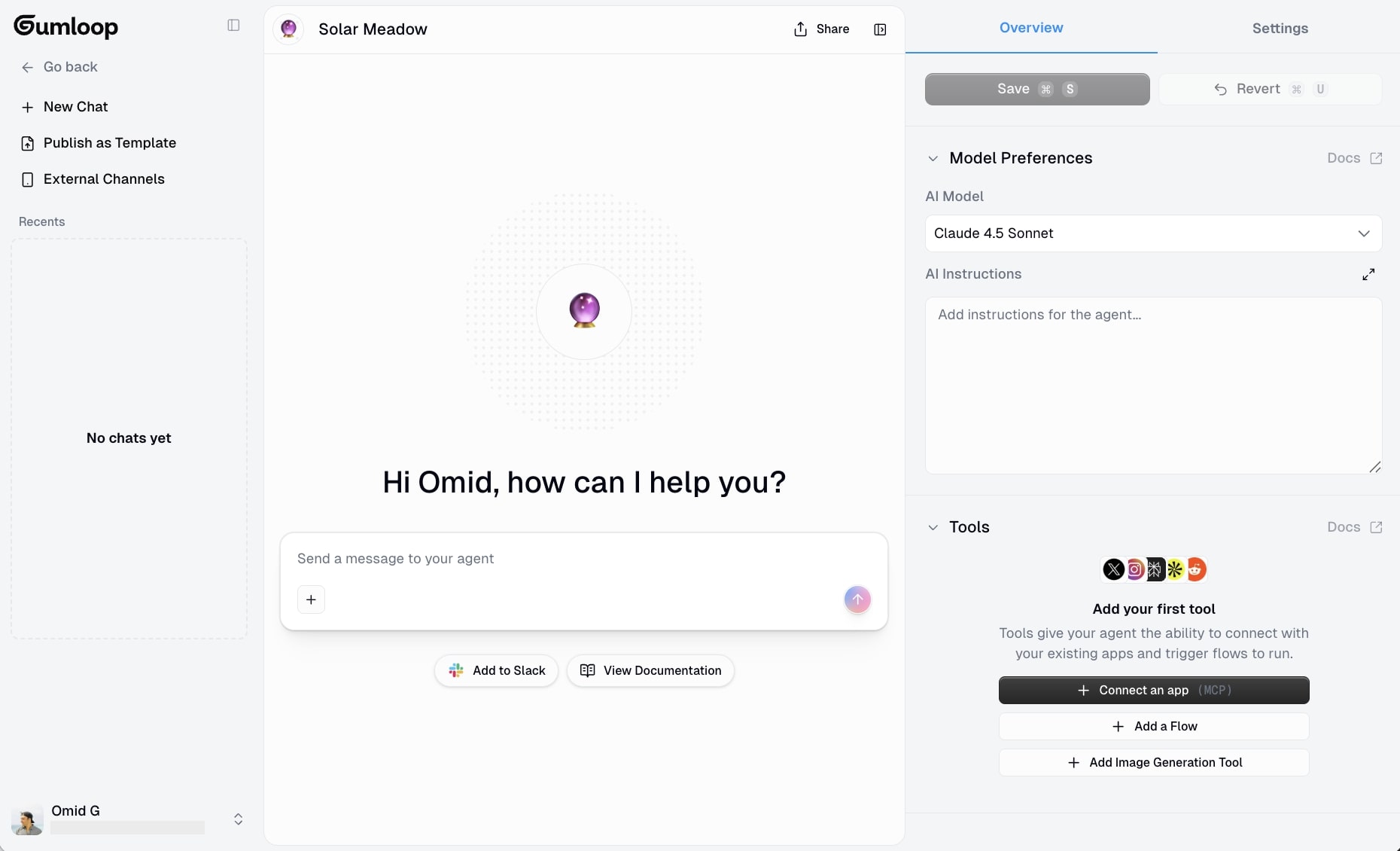 AI agent builder in Cohorva