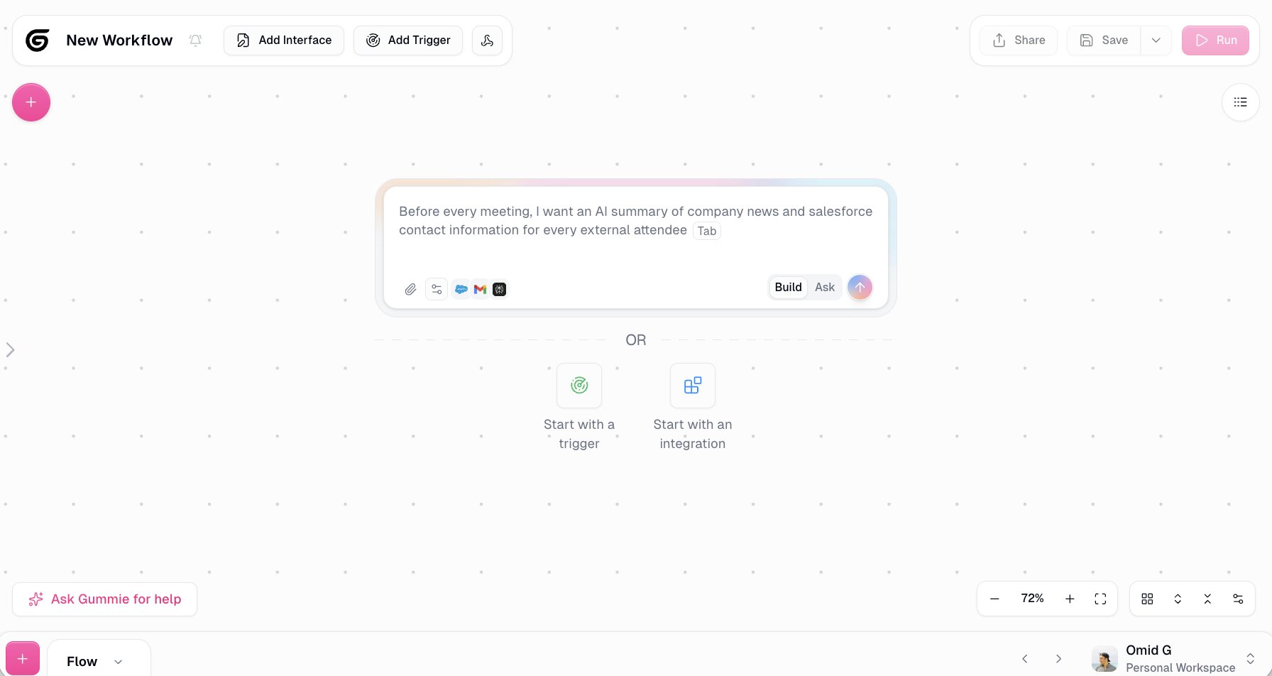 Gummie AI assistant