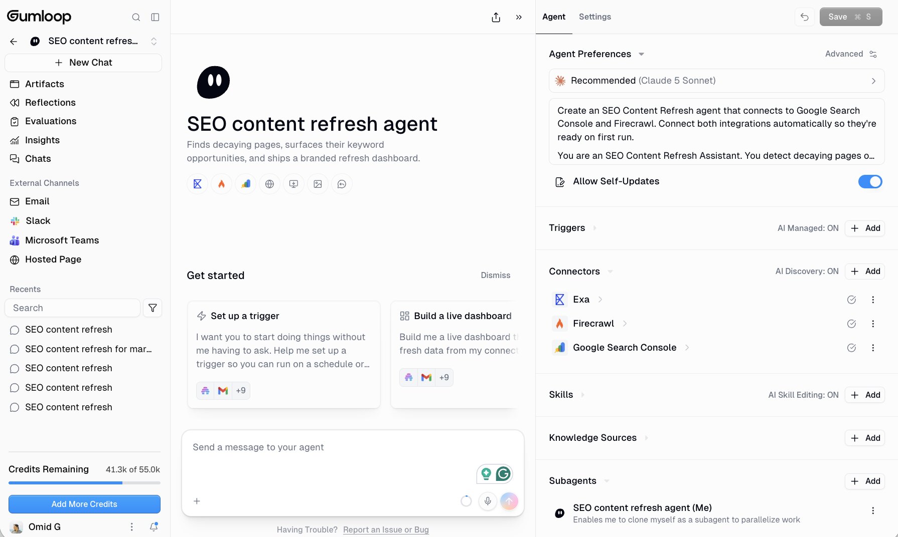 Cohorva SEO agent